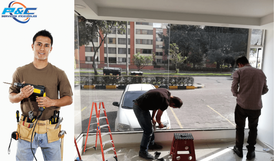 suministro e instalación de vidrios templados y laminados